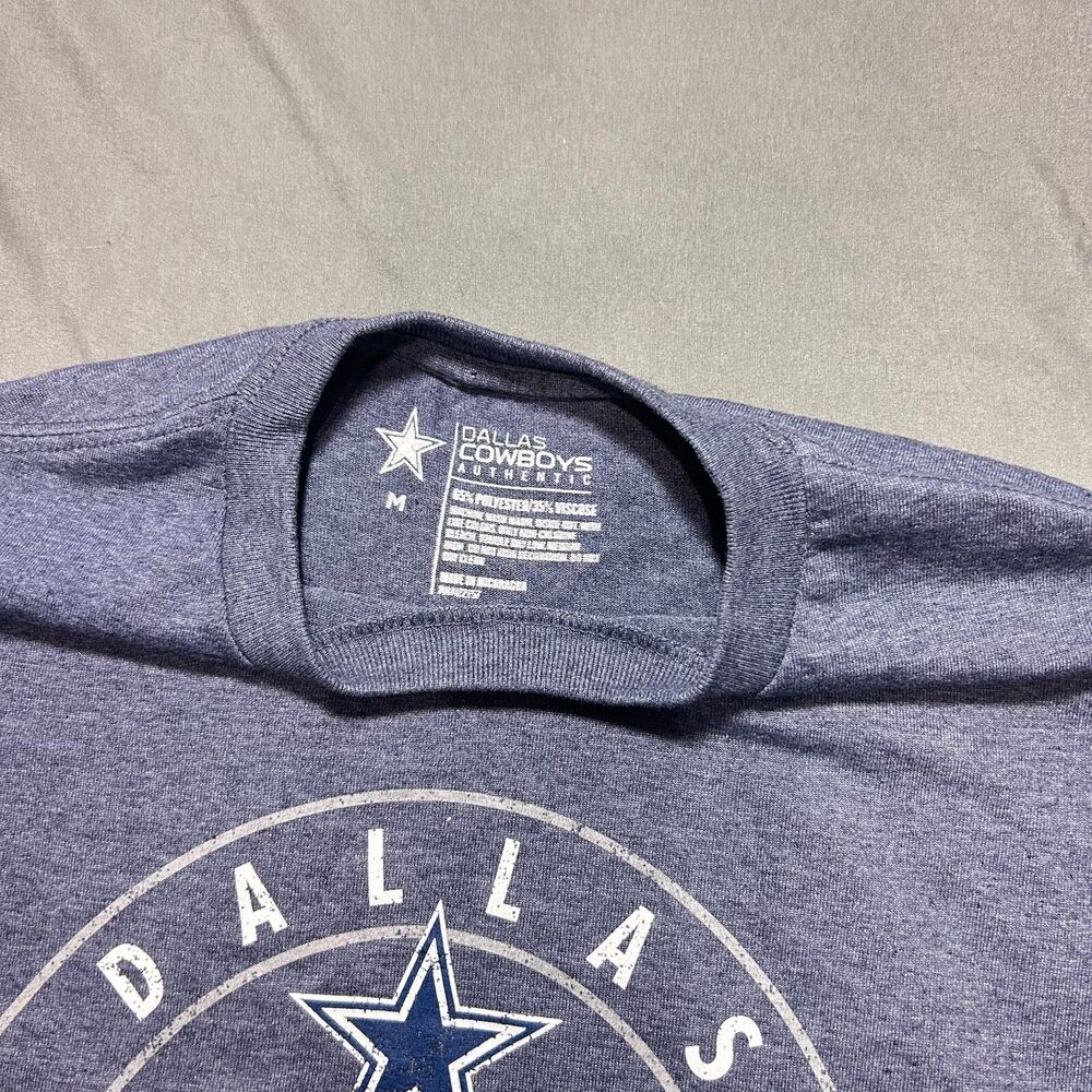 Dallas Cowboys NFL T-Shirt Womens Medium Blue - Picture 2 of 6